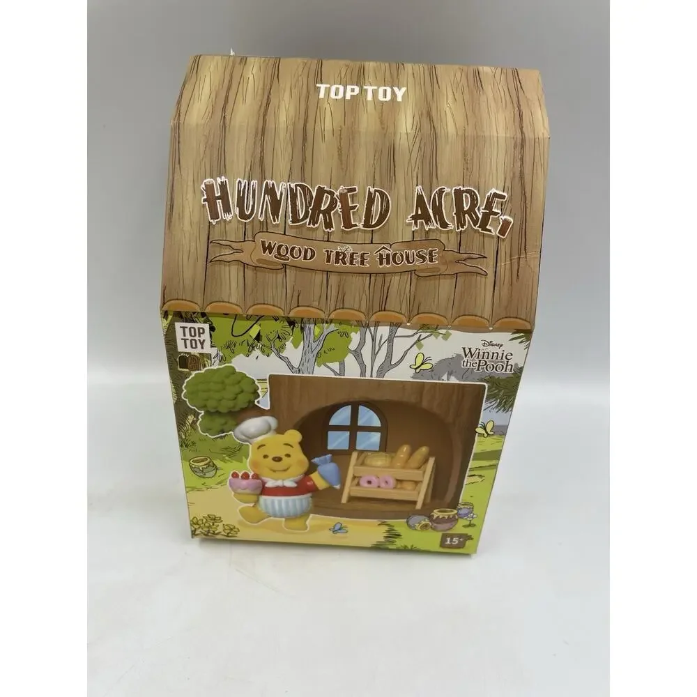 TOP TOY Disney Winnie-the-Pooh Hundred Acre Wood Tree House Series Cozy Hut